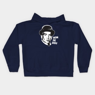 Louis de funès French actor Kids Hoodie